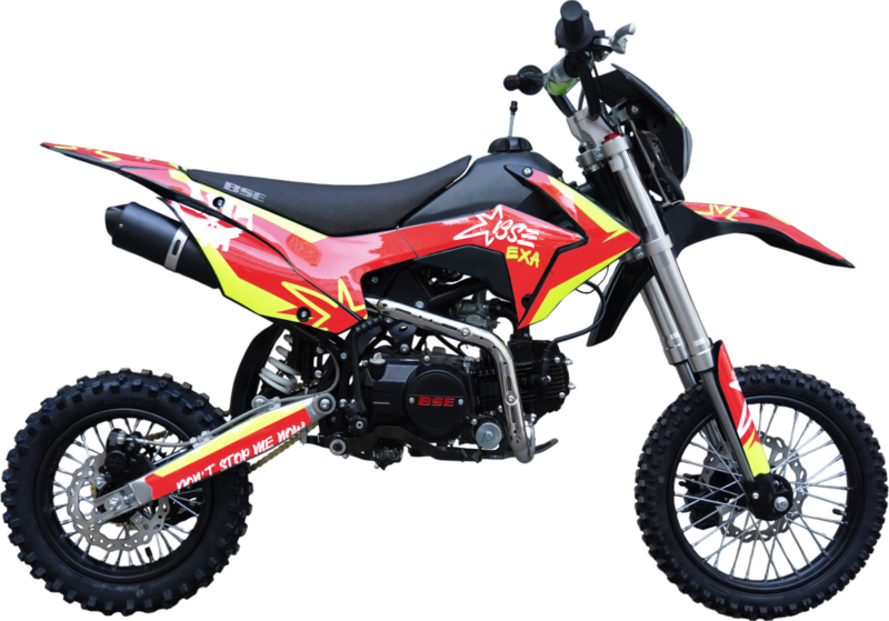 BSE EXA 125 Red/Green 14/12