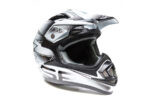 Шлем GSB XP-14 B WHITE GLOSSY /GRAPHIC BLACK S