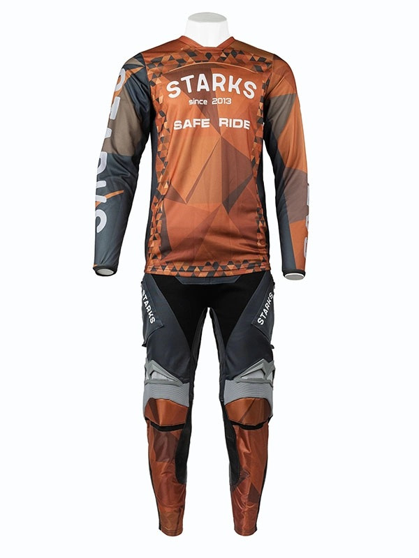 STARKS Джерси Enduro PRO 2.0 Forest  Оранжевый (M)