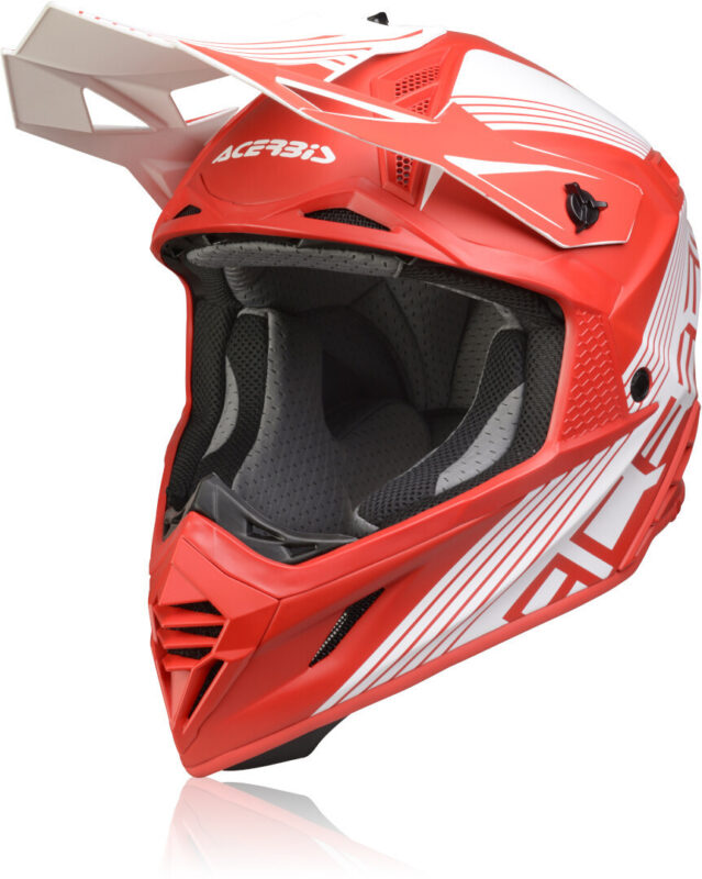 Шлем Acerbis X-TRACK VTR RED/WHITE, XXL