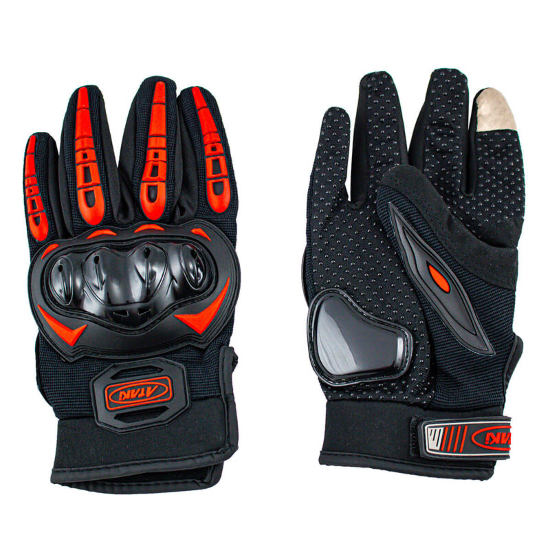 Перчатки текстильные ATAKI SC-117 (черный/красный, 2XL, 020302-884-1300)