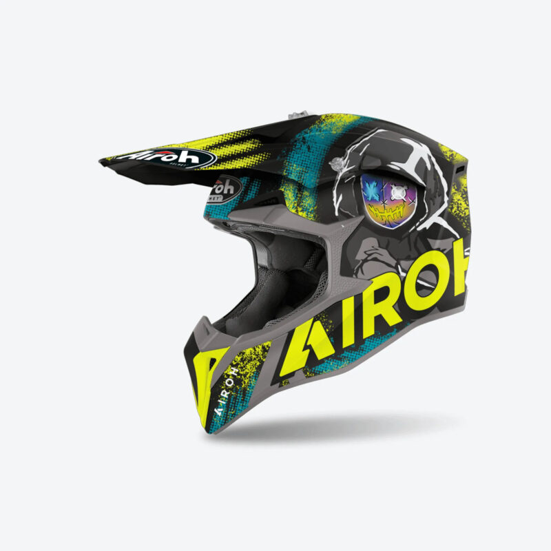 Airoh Wraap Alien Yellow Matt S