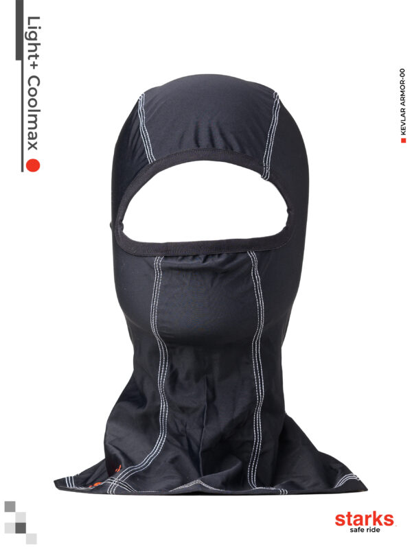 STARKS Подшлемник Light + (Coolmax)  (Чёрный)