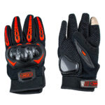 Перчатки текстильные ATAKI SC-117 (черный/красный, M, 020302-884-9489)