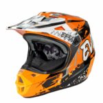 EF56 Шлем Base MX Оранжевый/Черный глянец ABC (XL)