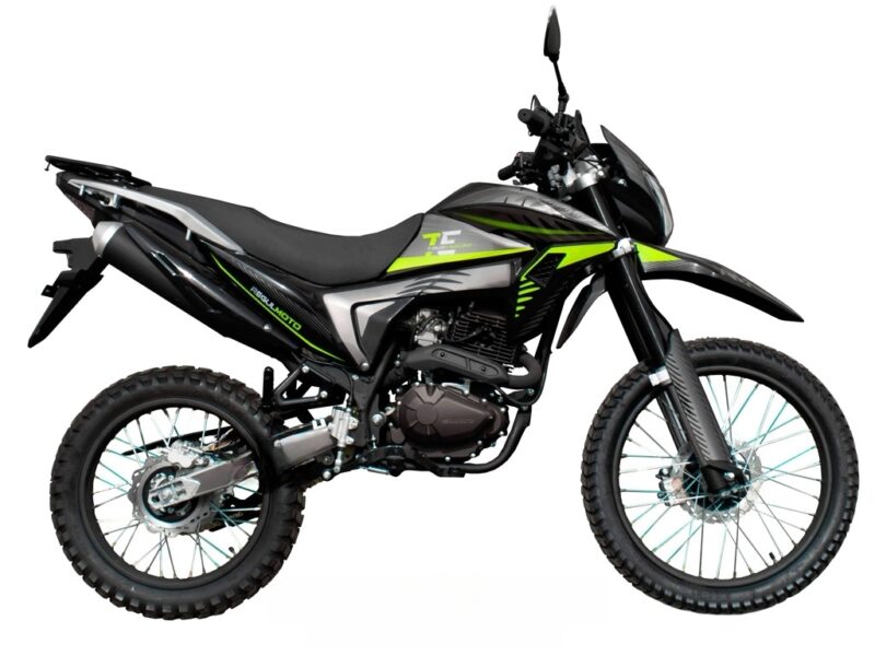 Regulmoto TE (Tour Enduro) PR 6 скоростей (Черный/зеленый)