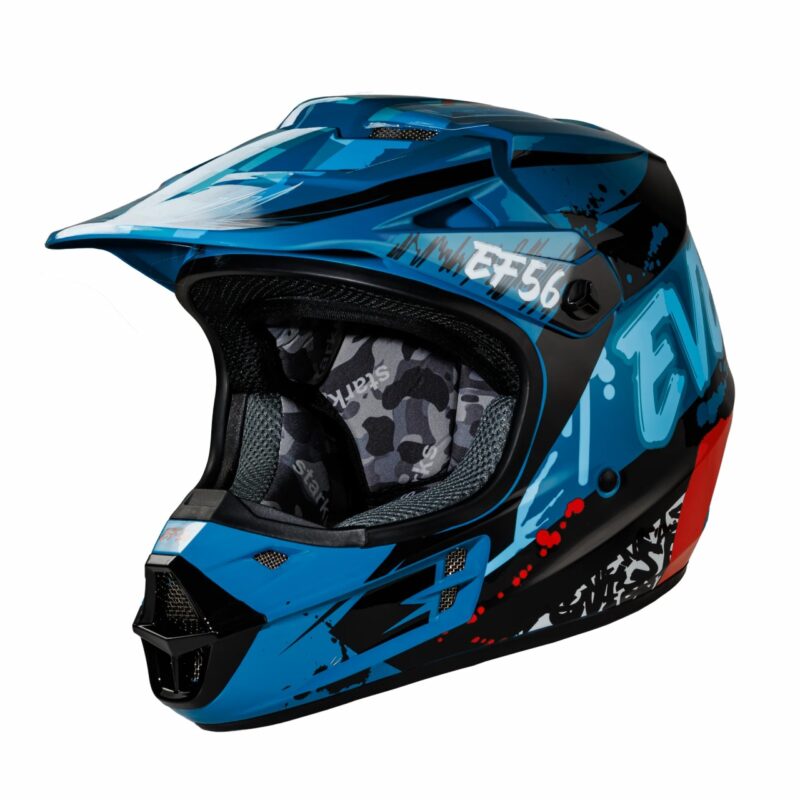 EF56 Шлем Base MX Бирюза глянец ABC (XL)