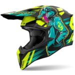 Внедорожный шлем Airoh Wraaap Cyber Yellow Matt M