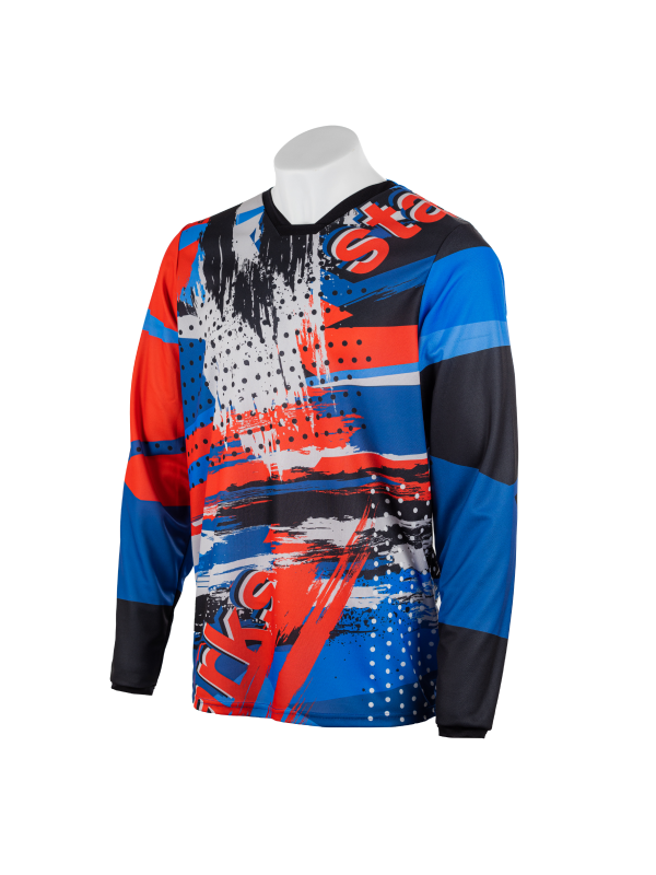 STARKS Джерси PHOENIX EVO Синий/Красный (XXL)