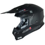 Шлем кроссовый JUST1 J39 SOLID, черн мат, XS