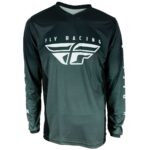 Джерси FLY RACING KINETIC REFRESH (черный/серый, M, 6430126-929-7244)