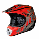 Шлем Base MX Красный/Серый матовый ABC (M)