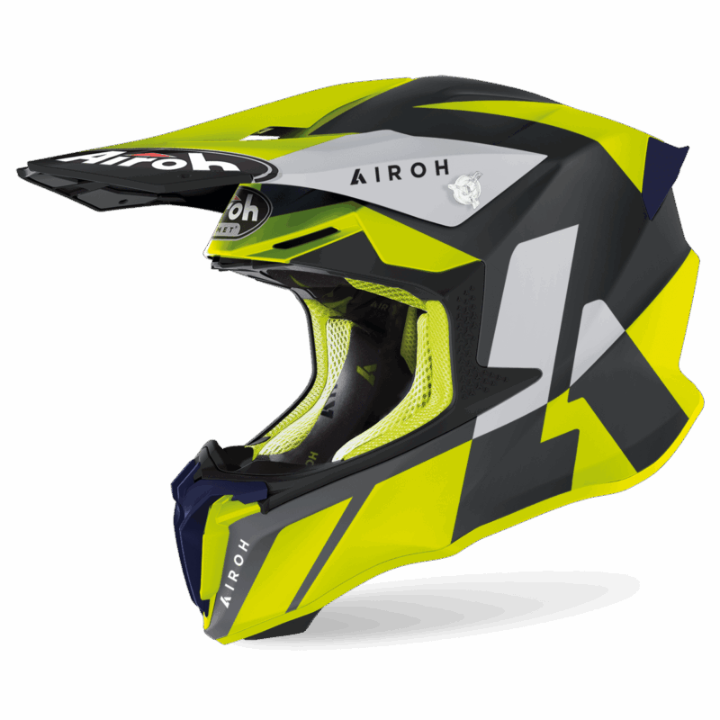 Airoh Twist 2.0 Lift Yellow/Blue Matt XL