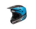 Шлем кроссовый FLY RACING KINETIC Straight Edge (синий/серый/черный, S, 140126-880-1140)