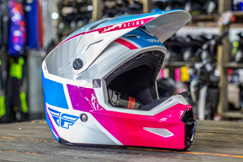 FLY RACING KINETIC Drift розово/бело/синий