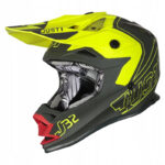 Шлем кроссовый JUST1 J32 Kids Vertigo детский (серый/Hi-Vis желтый, YL, 1560035-880-3362)