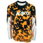 Джерси KAYO EVOLUTION (серый/оранжевый/белый, 2XL, 1560012-929-3192)