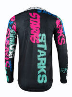 STARKS Джерси Base Cross KIDS Розовый/Бирюза (L/26)