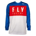 Джерси FLY RACING F-16 (2022) (красный/белый/синий, S, 140126-929-7477)