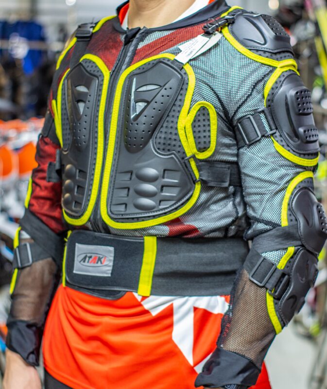Черепаха защитная ATAKI SC-P114 чёрная/Hi-viz желтая