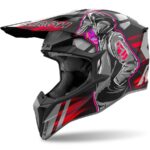 Внедорожный шлем Airoh Wraaap Cyber Red Matt M