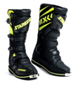 Мотозащита STAREZZI ROMA, BLACK/FLUO YELLOW, 43