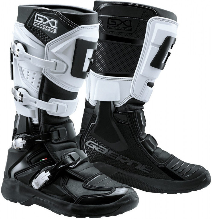 Защита голени Gaerne GX1 EVO White Black 45