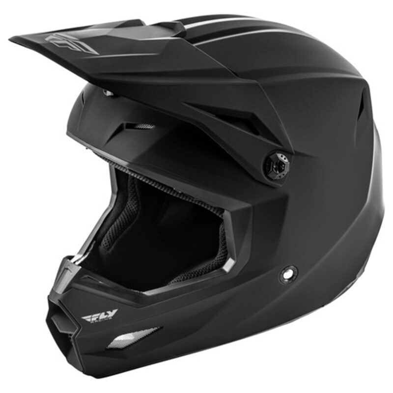 Шлем кроссовый FLY RACING KINETIC Solid (черный матовый, L, 140126-880-5615)