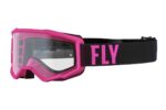 Очки для мотокросса FLY RACING ZONE (2022) YOUTH (детские) (розовый/черный, 140126-604-7367)
