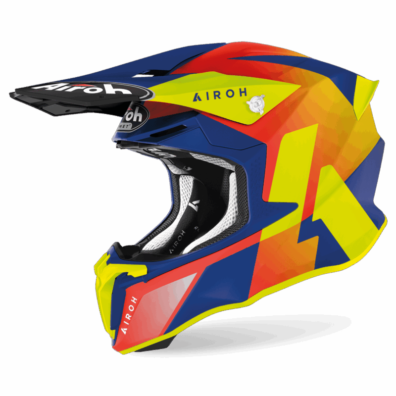 Внедорожный шлем Airoh Twist 2.0 Lift Azure Matt S