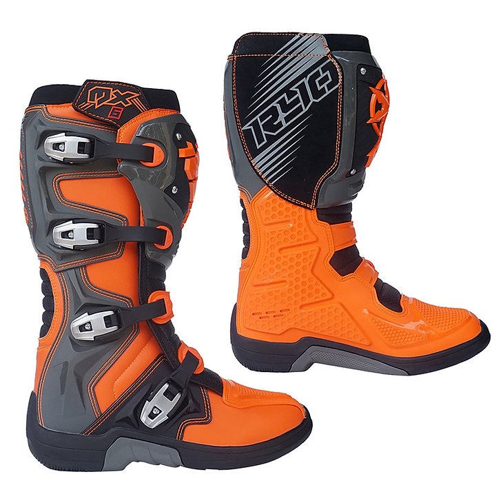 Мотозащита RYO Racing MX6 Enduro оранж/черный 41