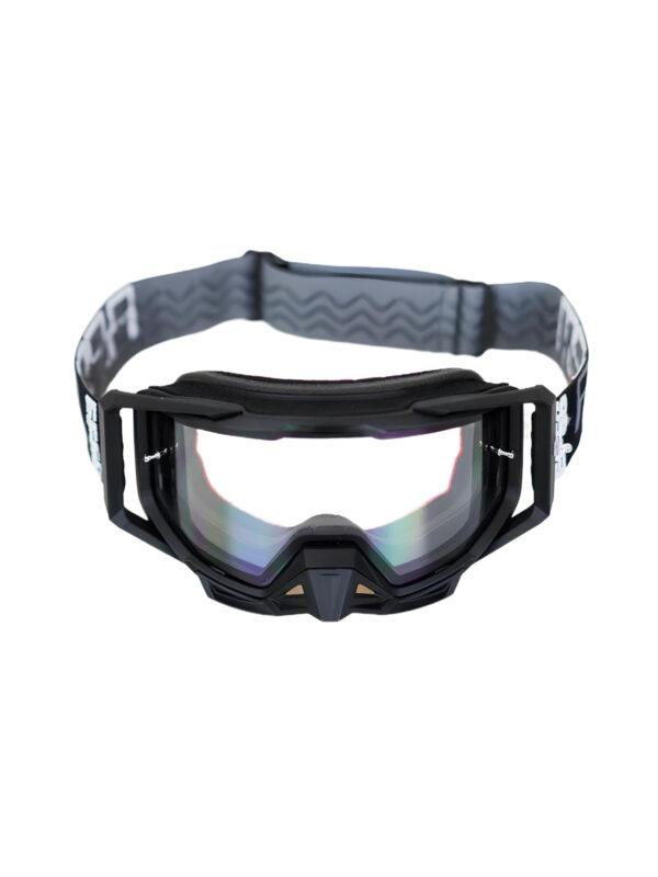 EF56 Кроссовые очки 101 RPM DOUBLE LENS Чёрный