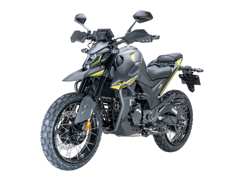 ZONTES ZT125-U1 (4T ZT152MI EFI) 17/17 (2023 г.) ПТС (серебристый/желтый)