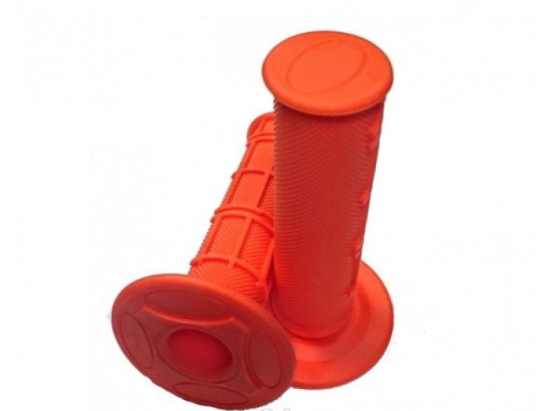 Грипсы SM-PARTS MX 1/2 Waffle (оранжевый, 020225-123-7387)