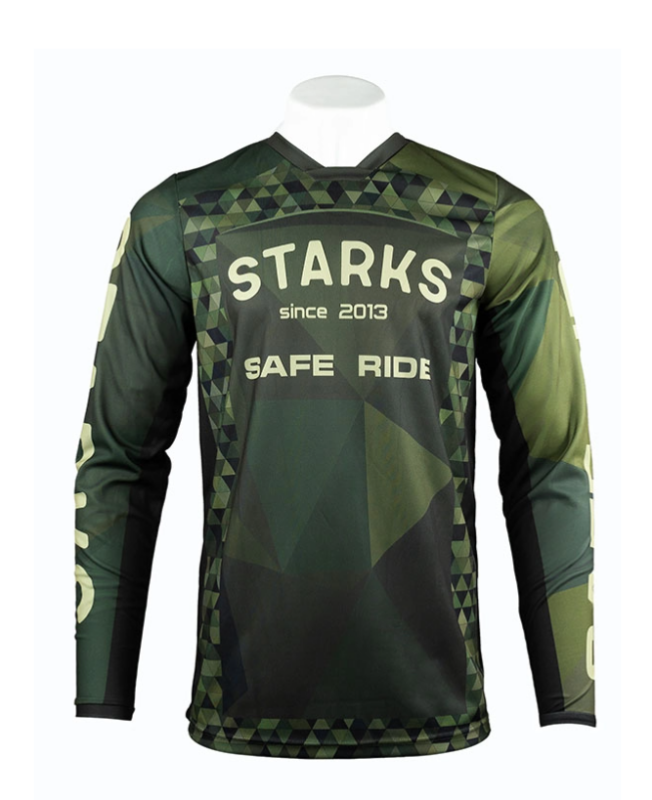 EF56 Джерси Enduro PRO 2.0 Forest Серый Хаки 1 (XL)