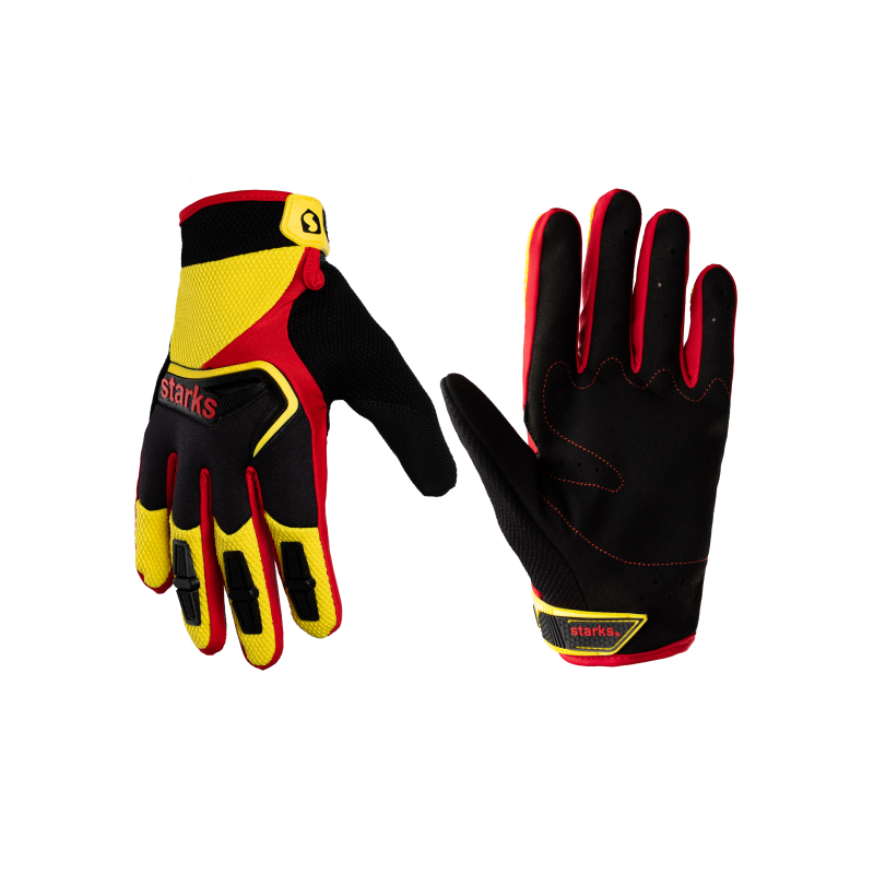 STARKS Перчатки для кросса Phoenix Kids Красный/Желтый (XL)