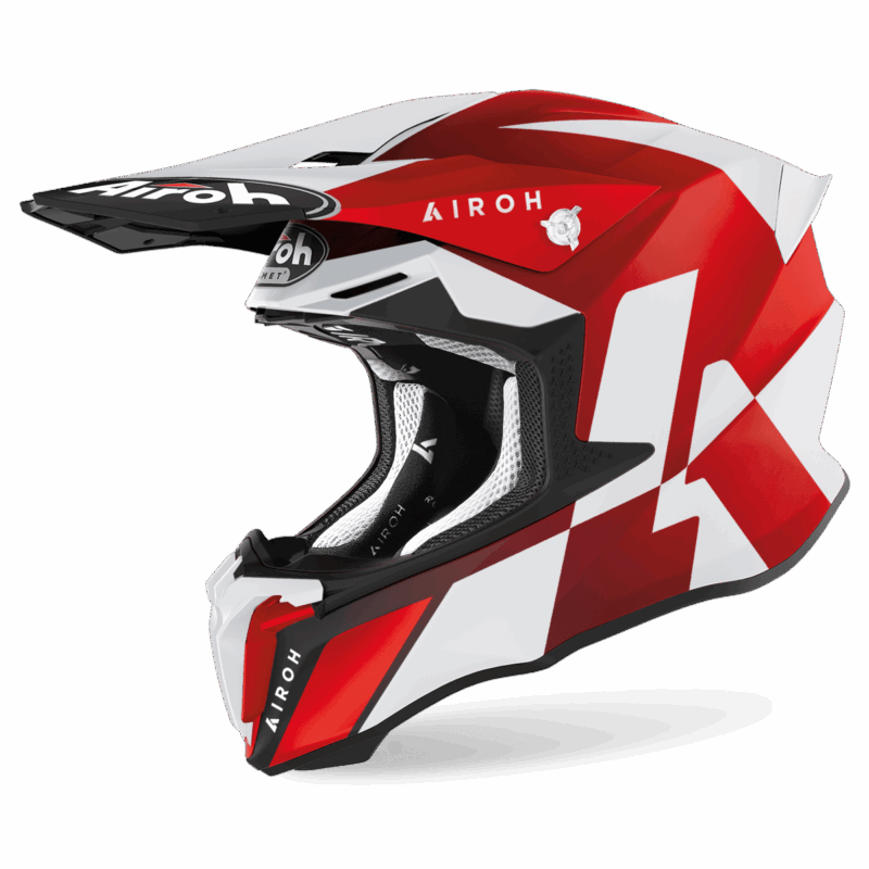 Внедорожный шлем Airoh Twist 2.0 Lift Red Matt M