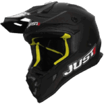 Шлем кроссовый JUST1 J38 Solid (черный/матовый, L, 020035-880-2932)