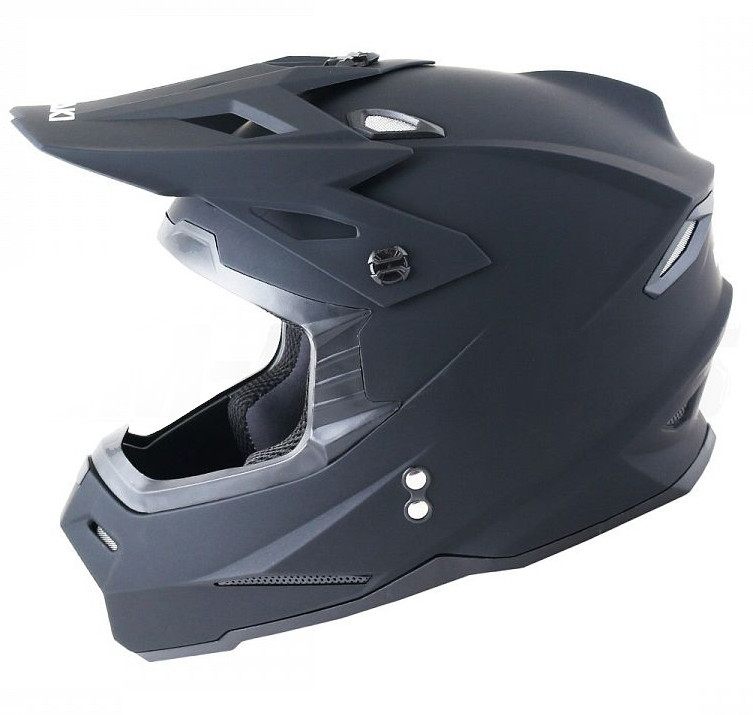 Шлем (кроссовый) Ataki JK801 Solid (черн мат, XL)