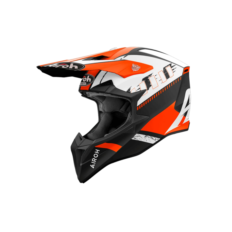 Внедорожный шлем Airoh Wraaap Feel Orange Matt S