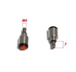 Клапан сброса давления с амортизатора IGP KTM M4x0,7 (пара) NEW (Оранжевый, , IGP03906-3)