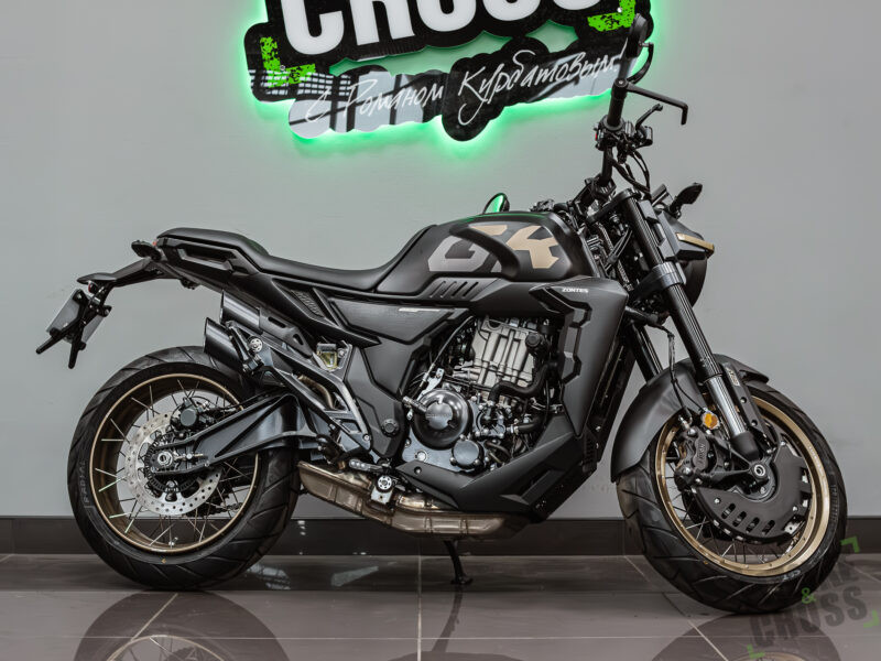 ZONTES ZT350-GK (4T ZT184MP EFI) 17/17 (2023 г.) ПТС (черный/золотой)