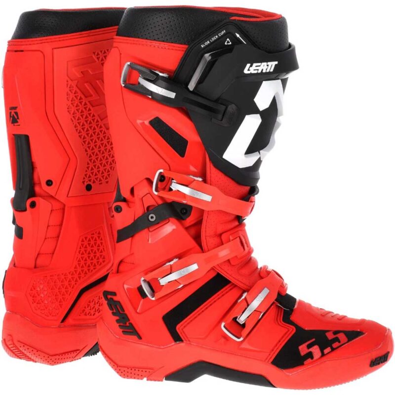 Leatt 5.5 FlexLock US10-UK9-EU44.5-CM29 Red
