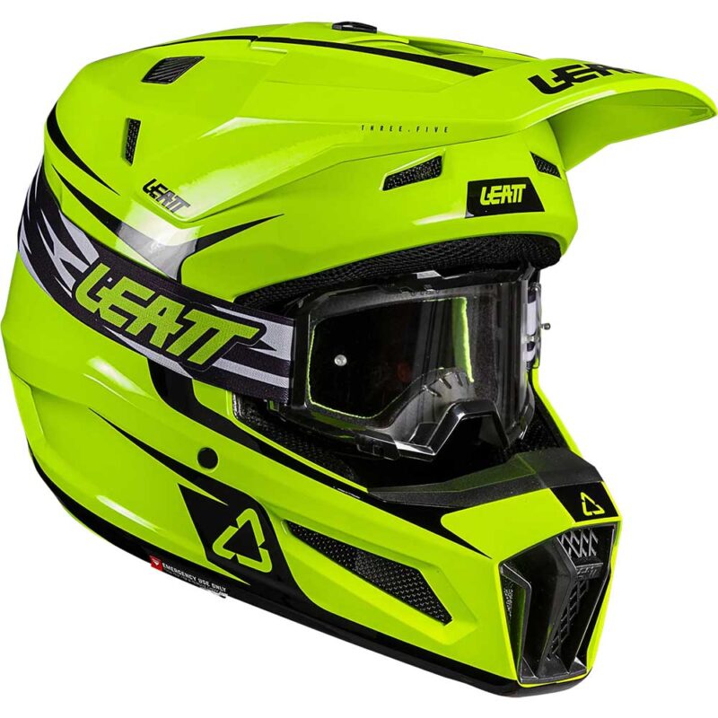 Внедорожный шлем Leatt Moto 3.5 M 57-58cm Neon Yellow V26