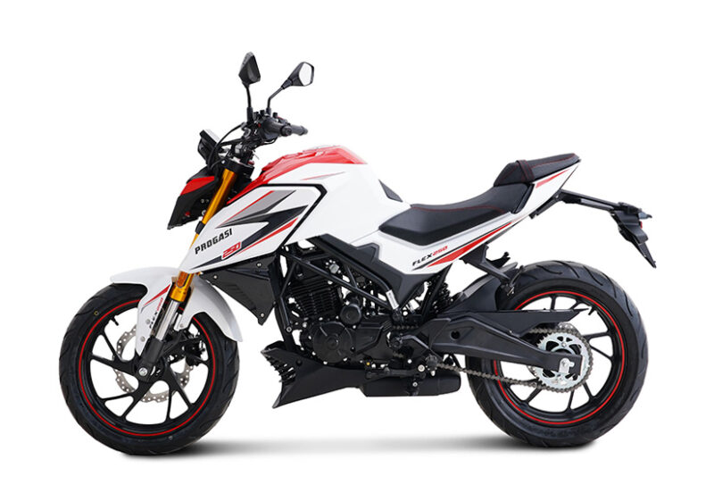 FLEX250  White/Red