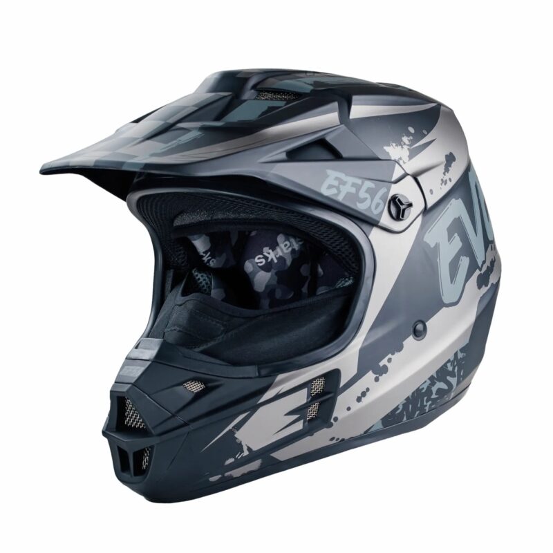 EF56 Шлем Base MX Черный матовый ABS (XS)